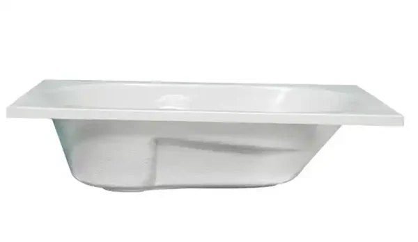 Baignoire rectangulaire L.120x l.70 cm blanc, SENSEA Access confort