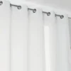 Voilage tamisant, Voile de coton, coton blanc l.300 x H.240 cm