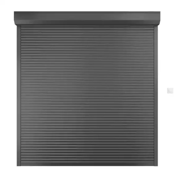Volet roulant électr.alu isolé gris moto filaire SOMFY/Baie Essentiel H215xL180