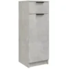 ARMOIRE SDB GRISE4 Armoire de salle de bain gris béton 32x34x90 cm