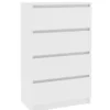 Buffet Blanc 60x35x98,5 cm Bois d'ingénierie