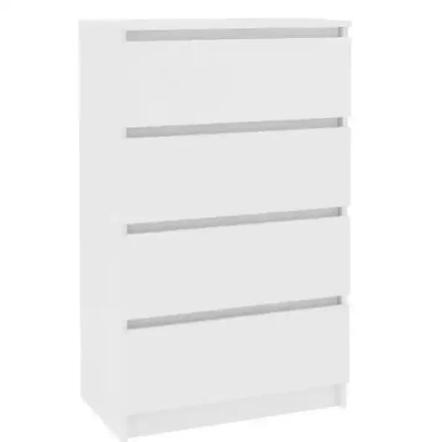 Buffet Blanc 60x35x98,5 cm Bois d'ingénierie