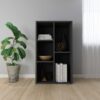 image_1_800163 Bibliothèque/Buffet Noir 50x25x80 cm Bois d’ingénierie