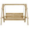 Balancelle de jardin bois de pin imprégné 205x150x157 cm