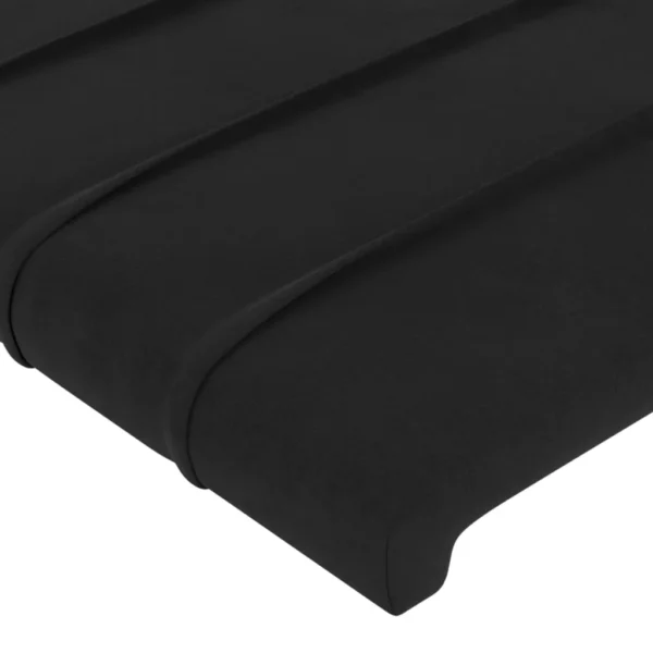 image_4_346140 Tête de lit Noir 100x5x78/88 cm Velours
