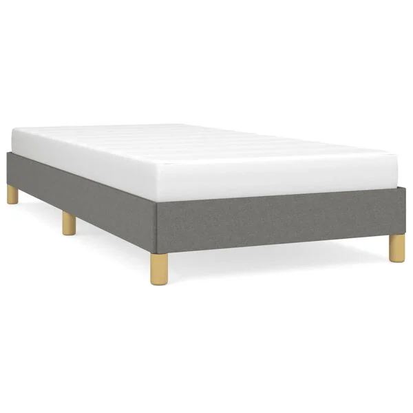image_2_346795 Cadre de lit sans matelas gris foncé 100x200 cm tissu