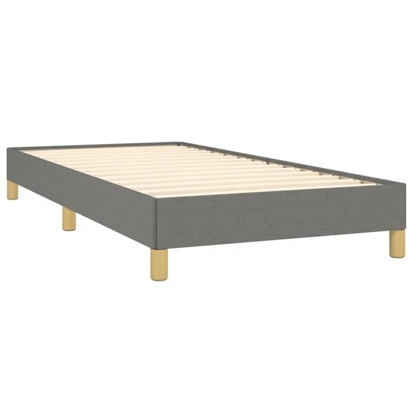 image_4_346795 Cadre de lit sans matelas gris foncé 100x200 cm tissu