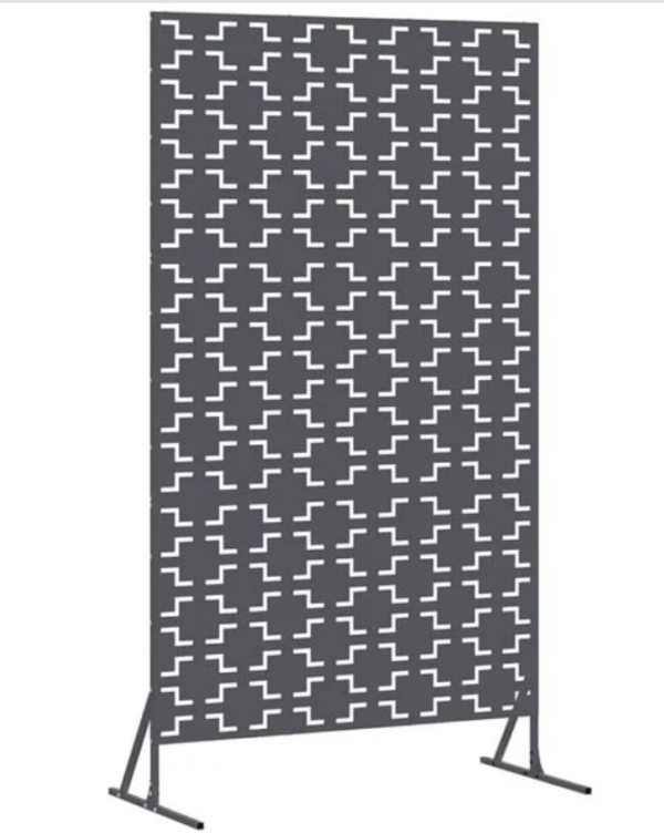 Écran de confidentialité Anthracite 100 x 50 x 180 cm Acier