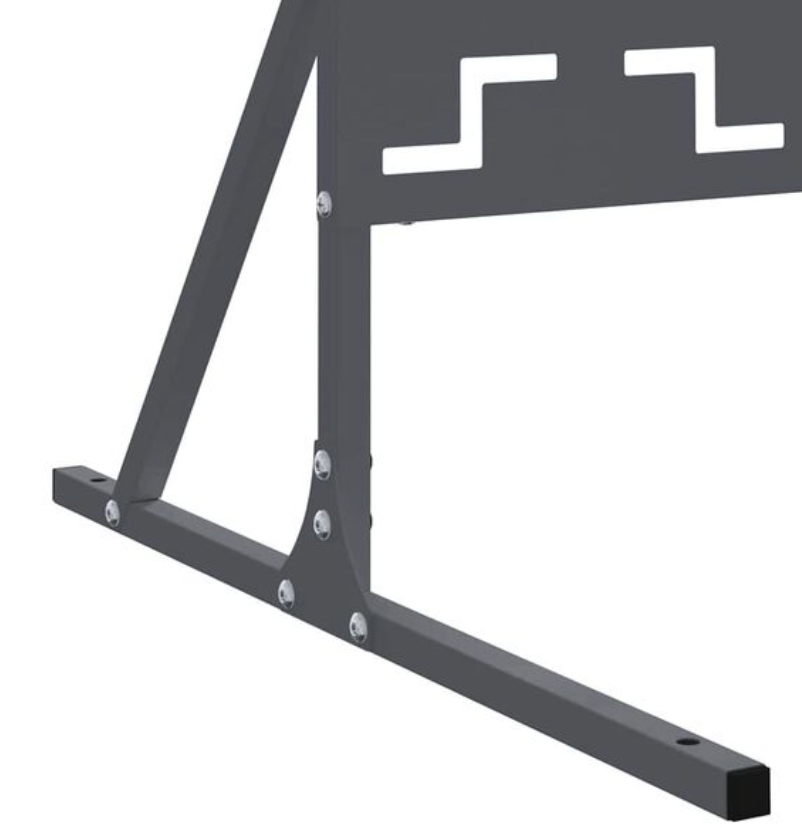 Écran de confidentialité Anthracite 100 x 50 x 180 cm Acier