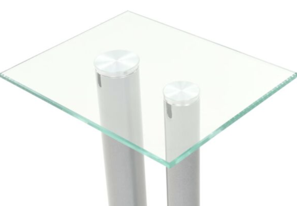 Capture d’écran 2026-04-19 à 15.00.41 Support haut-parleur 2pc Verre trempé Design 2 colonnes Argenté