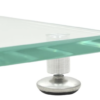 Capture d’écran 2026-04-19 à 15.01.00 Support haut-parleur 2pc Verre trempé Design 2 colonnes Argenté