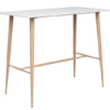 Table de bar Blanc 120x60x105 cm
