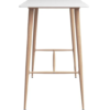 Table de bar Blanc 120x60x105 cm