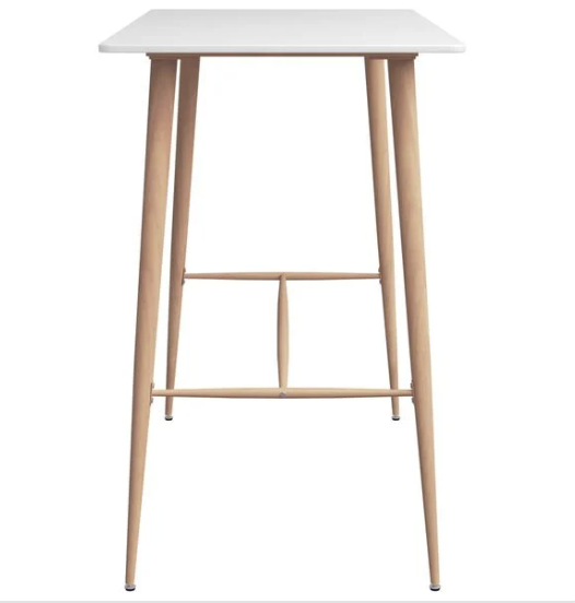Table de bar Blanc 120x60x105 cm