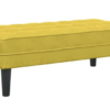 Capture d’écran 2026-04-29 à 05.37.43 banc avec coussin Jaune 113 x 57 x 39 cm Velours
