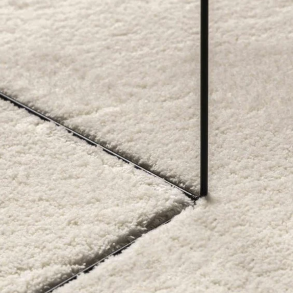 Tapis de surface HUARTE Beige 120 x 170 cm Polyester